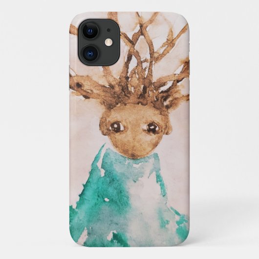 Windy weer schattige Hoesje-Mate iPhone case voor  (Achterkant)