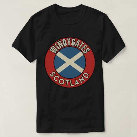 Windygates, Schotland T-shirt (Design voorkant)