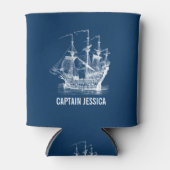 Windzeilen  Nautical Boat Blikjeskoeler (Voorkant)