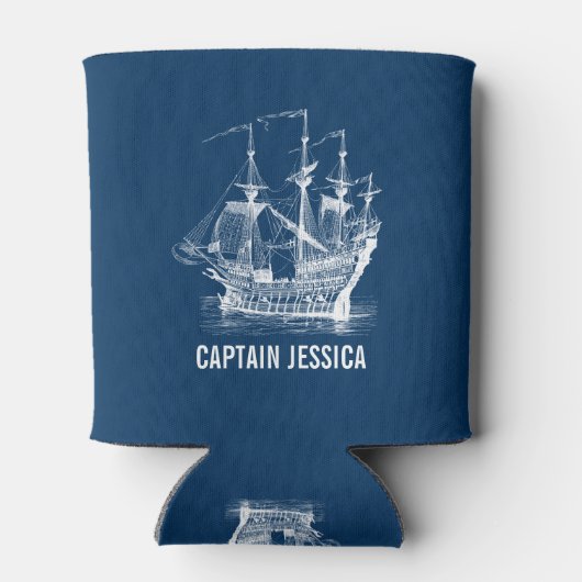 Windzeilen  Nautical Boat Blikjeskoeler (Achterkant)