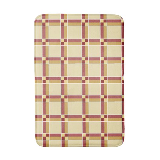 Wine4 en Cream Bath Mat (Voorkant Verticaal)