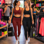 "WINE" ACTIVEWEAR LEGGINGS