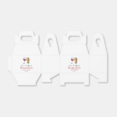 Wine and Brews Before I Do's Rehearsal Dinner Bedankdoosjes (Uitgevouwen)