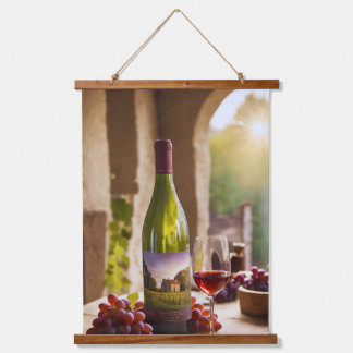 Wine and Grape Tapestry Hangend Wandkleed