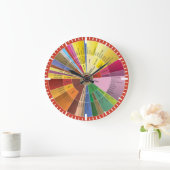 Wine Aroma Chart Wall Clock Grote Klok (Huis)