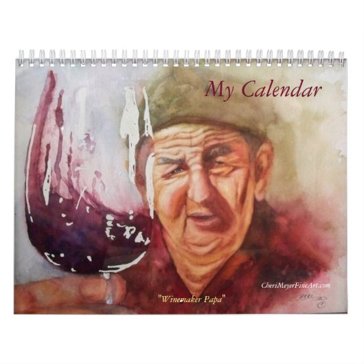 Wine Art Calendar Kalender (Hoes)