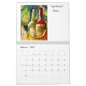 Wine Art Calendar Kalender (Feb 2027)