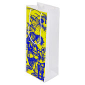 Wine Bag Wijn Cadeautas (Voorkant Gekanteld)