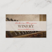 Wine Bar Winery Visitekaartje (Voorkant)