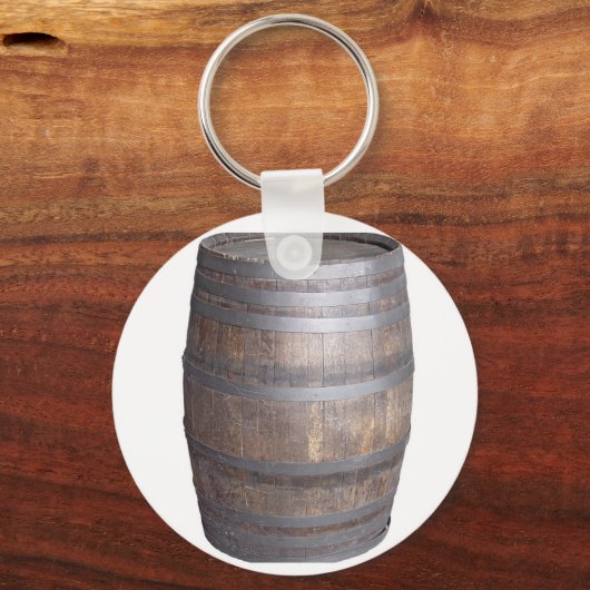 Wine Barrel Sleutelhanger (Voorkant)