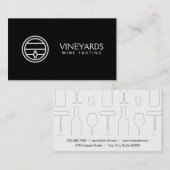 Wine Barrel Visitekaartje (Voorkant / Achterkant)