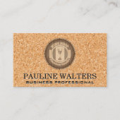 Wine Barrel | Visitekaartje kurk (Voorkant)