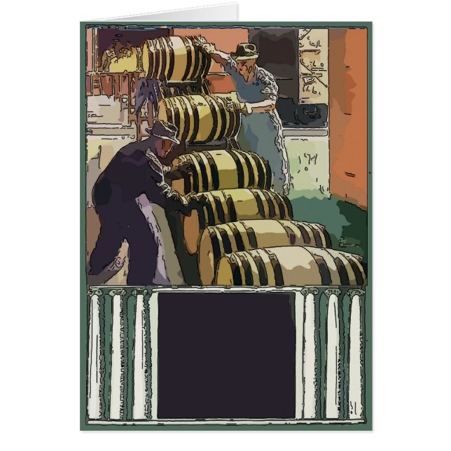  Wine Barrell geeft tekst uit (Voorkant)