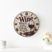 Wine Because No Good Story Ever Started with Milk Grote Klok (Huis)
