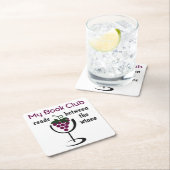 Wine Book Club Kartonnen Onderzetters (Insitu)