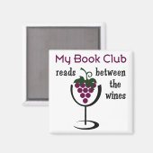 Wine Book Club Magneet (Voorkant / Achterkant)