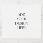 Wine Bottle Label Sparkling Wijnetiket (Enkel label)