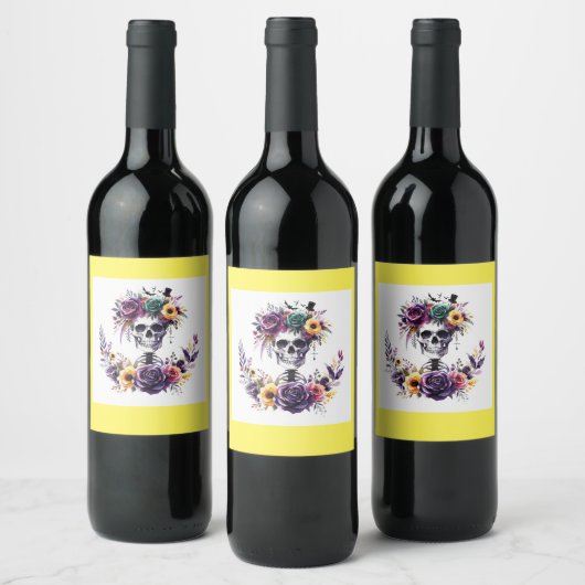 WINE BOTTLE LABELS WIJN ETIKET (Flessen)