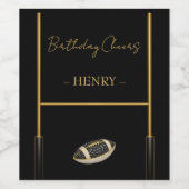 Wine Bottle  Wijn Etiket (Enkel label)