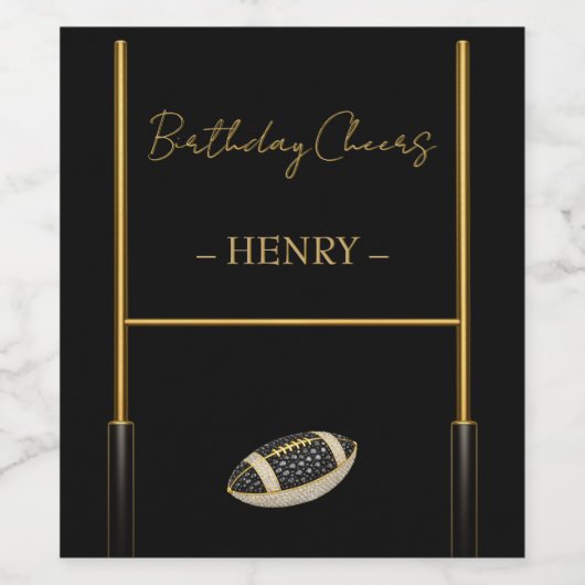 Wine Bottle Wijn Etiket (Enkel label)