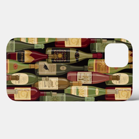 Wine Bottles cell phone case (Achterkant (horizontaal))