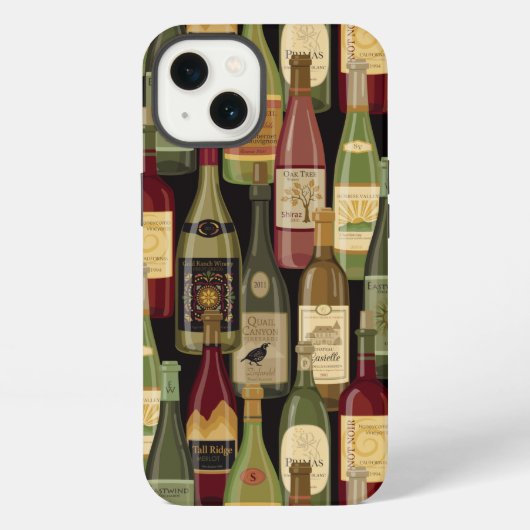 Wine Bottles cell phone case iPhone Hoesje (Achterkant)