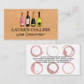 Wine Bottles | Winery Visitekaartje (Voorkant / Achterkant)