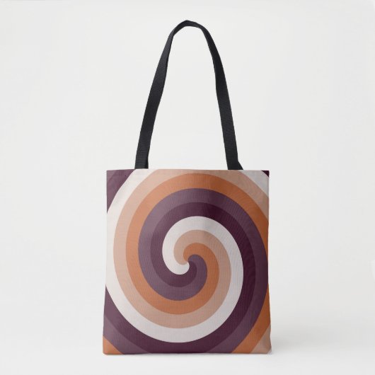 Wine Cellar Spiral Tote Bag (Voorkant)