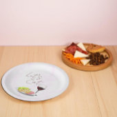 Wine & Charcuterie Bridal Shower Papieren Bordje