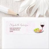 Wine & Charcuterie Engagement Party Etiket (Insitu)