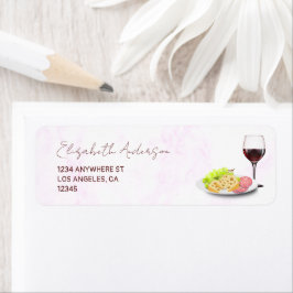 Wine & Charcuterie Engagement Party Etiket