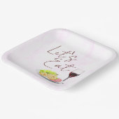 Wine & Charcuterie Engagement Party Papieren Bordje (Gebogen)