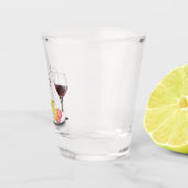 Wine & Charcuterie Engagement Party Shot Glas (Rechts)