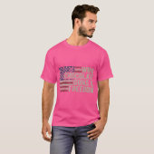 Wine Chocolate Pistolen Freedom -  Verenigde State T-shirt (Voorkant volledig)