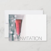 Wine Cocktail Party Invitation Vip Uitnodiging (Voorkant)