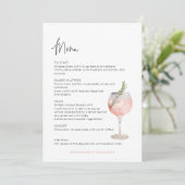 Wine Cocktail Thema Leeftijd tot Perfect Bridal Me (Staand voorkant)