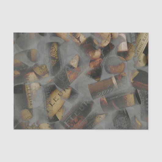 Wine Cork Deluxe Tissuepapier (Voorkant)