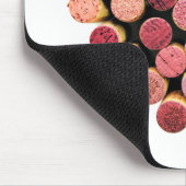 Wine Cork Heart Mousepad Muismat (Hoek)