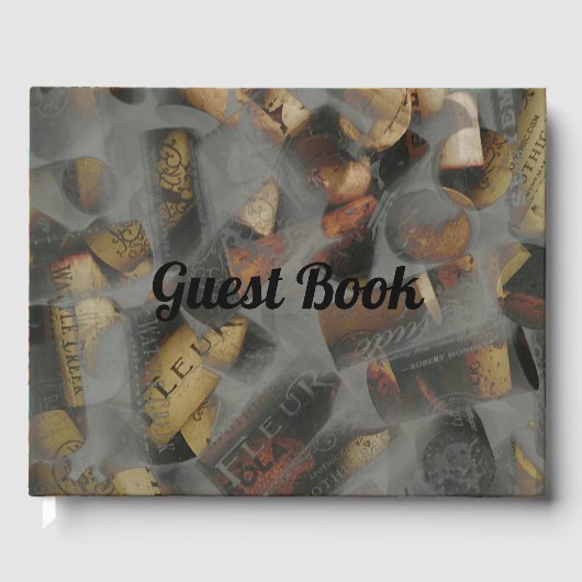 Wine Cork Medley Gastenboek (Voorkant)
