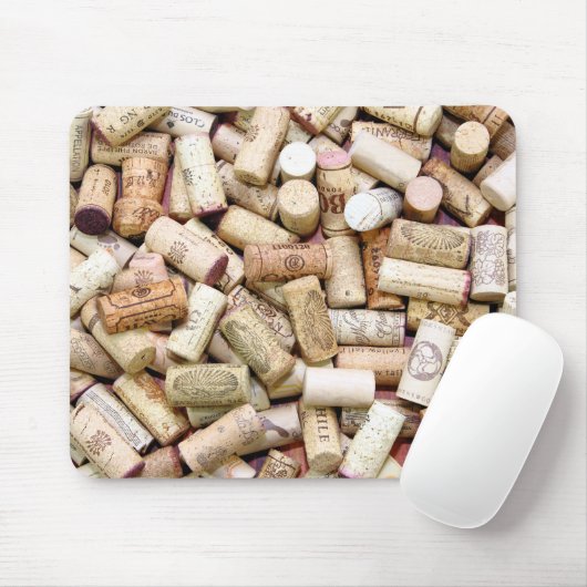 Wine Corks Mousepad Muismat (Met muis)