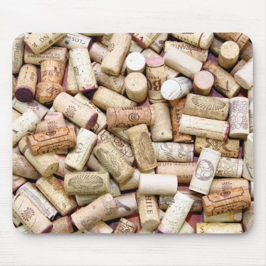 Wine Corks Mousepad Muismat (Voorkant)