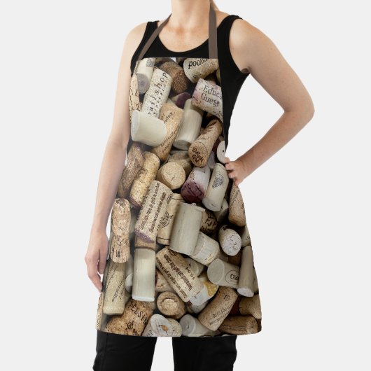 Wine Corks Photo Apron Schort (Insitu)