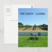 Wine Country Briefkaart! Briefkaart (Voorkant / Achterkant)