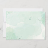 Wine Country Dream Vineyard bruiloft uitnodiging (Achterkant)