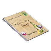 Wine Country Vakantiehuis Gastenboek Winery Notitieboek (Rechterzijde)