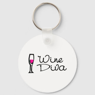 Wine Diva Sleutelhanger