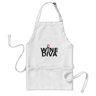 Wine Diva Standaard Schort