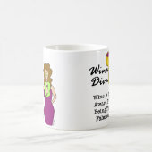 Wine Diva: "Wijn is mijn onderscheiding..." Koffiemok (Center)