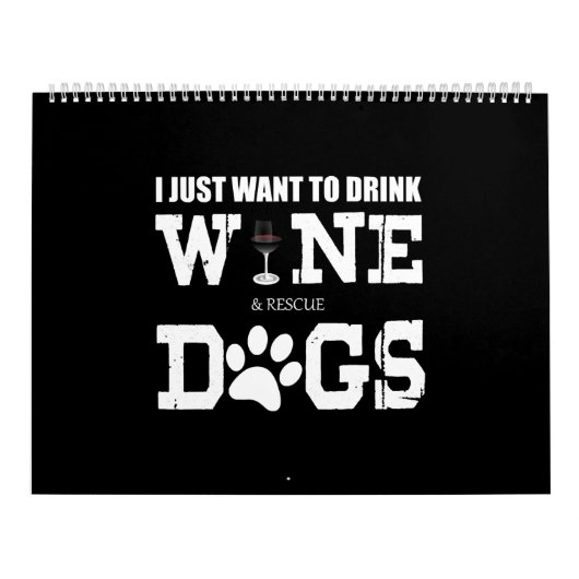 Wine & Dogs Kalender (Hoes)