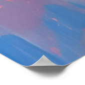 Wine drinks Red Tropical pink wine drink set  Poster (Hoek)